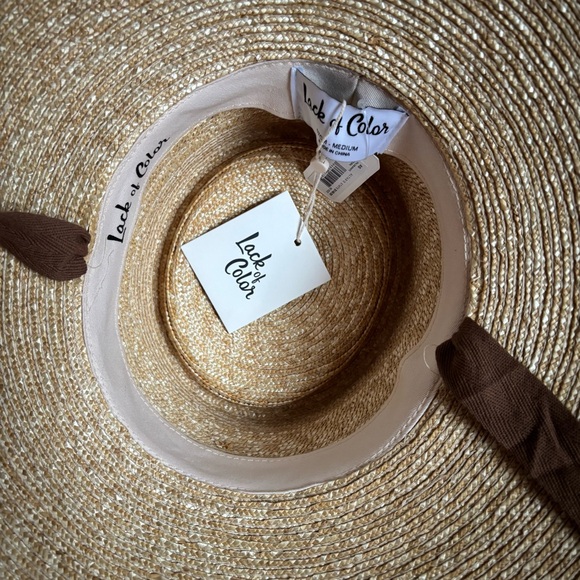 Lack of color Paloma sun hat NIB - Picture 7 of 7